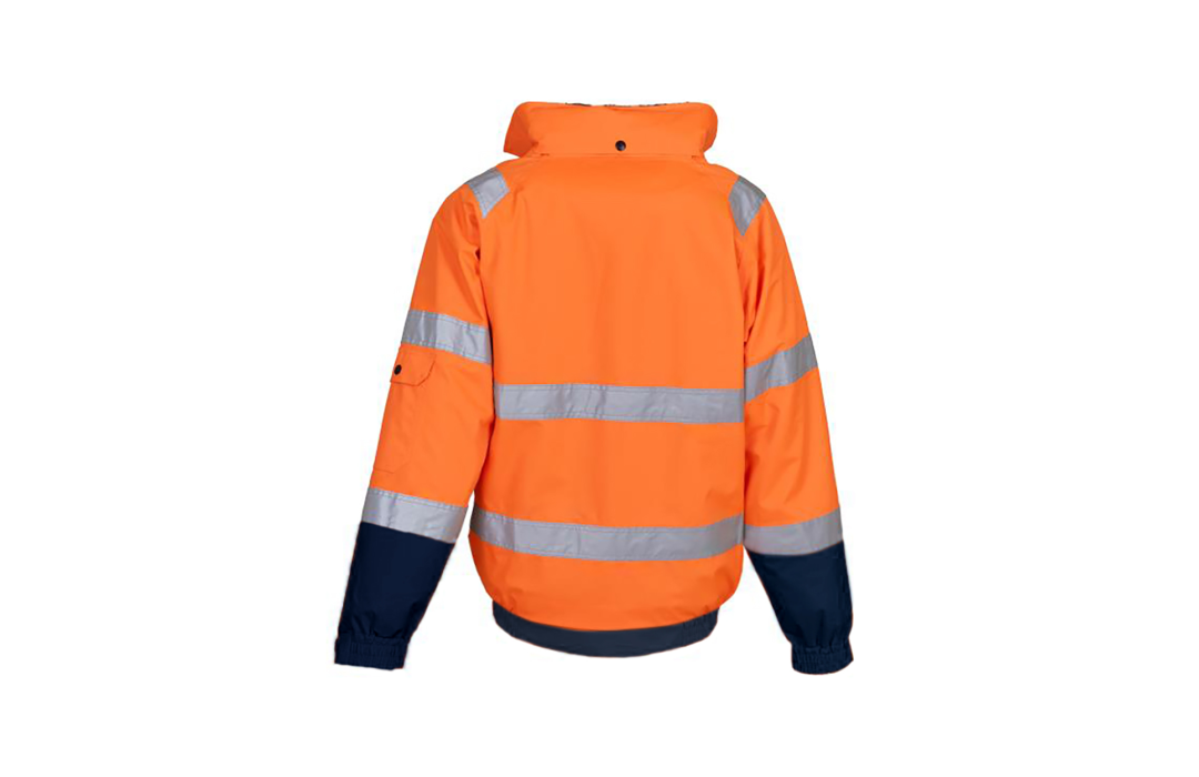 Veste de sécurité bicolore personnalisable réfléchissant haute visibilité