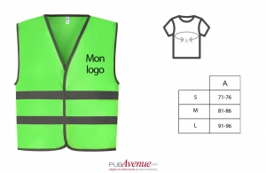 Gilet de sécurité haute visibilité pour enfant