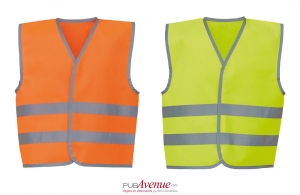 Gilet de sécurité haute visibilité pour enfant