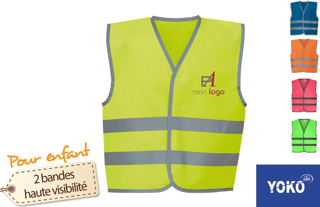 Gilet de sécurité enfant : Devis sur Techni-Contact - Gilet de  signalisation pour enfants