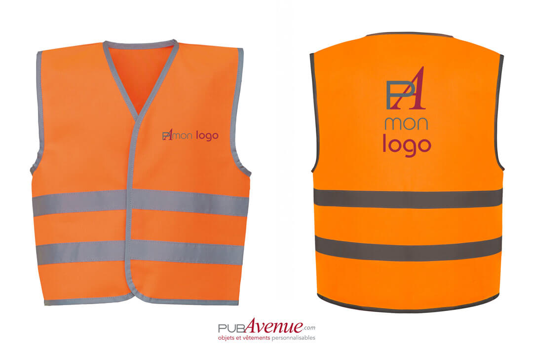 Gilet de sécurité imprimé avec des dessins d'enfants pour écoles - Pegasus