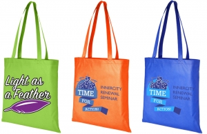 Sac publicitaire en non-tissé pour agence de voyage