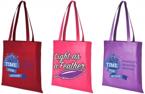 Sac publicitaire en non-tissé pour agence de voyage