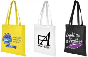 Sac publicitaire en non-tissé pour agence de voyage