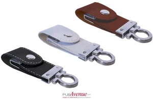 Clé USB personnalisée voyage en cuir