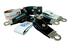 Clé USB personnalisée voyage en cuir