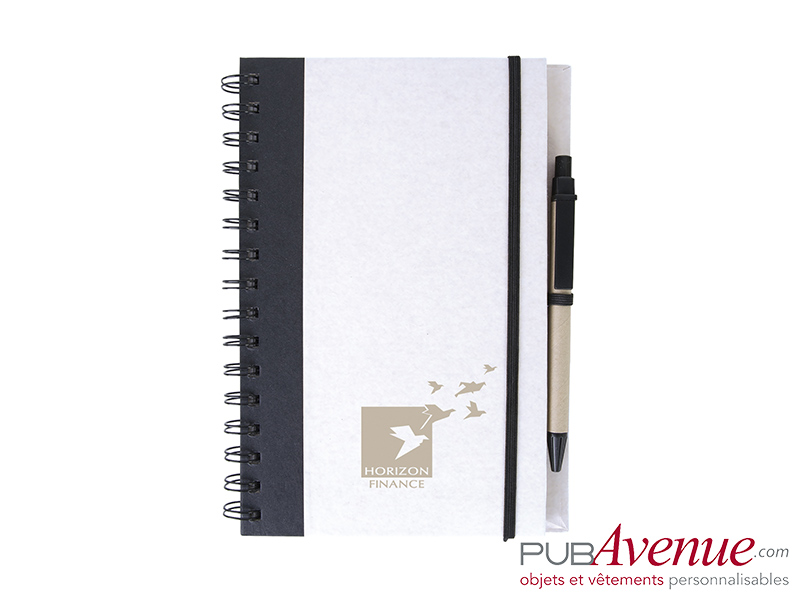 Bloc-notes et stylo personnalisé en express Bloc-notes et stylo personnalisé en express