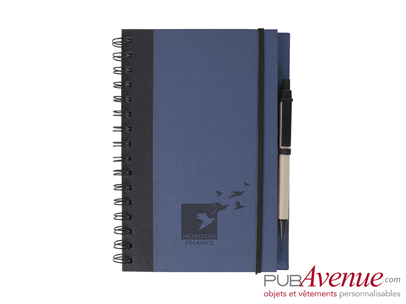 Bloc-notes personnalisable et stylo en express Bloc-notes personnalisable et stylo en express