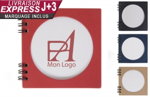 Bloc-notes post-it personnalisé logo publicitaire en express 