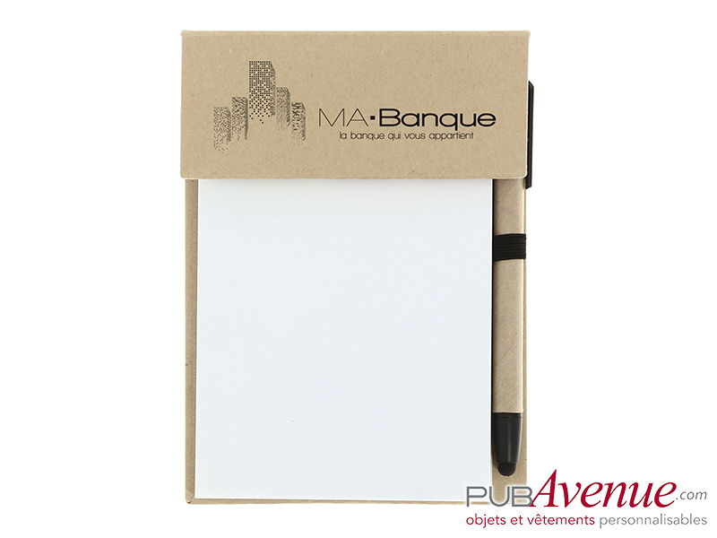 Bloc note et stylo personnalisé en express Bloc note et stylo personnalisé en express