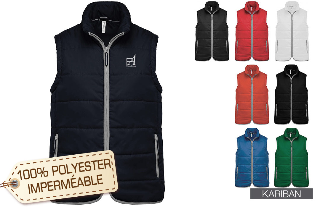 gilet publicitaire personnalisable