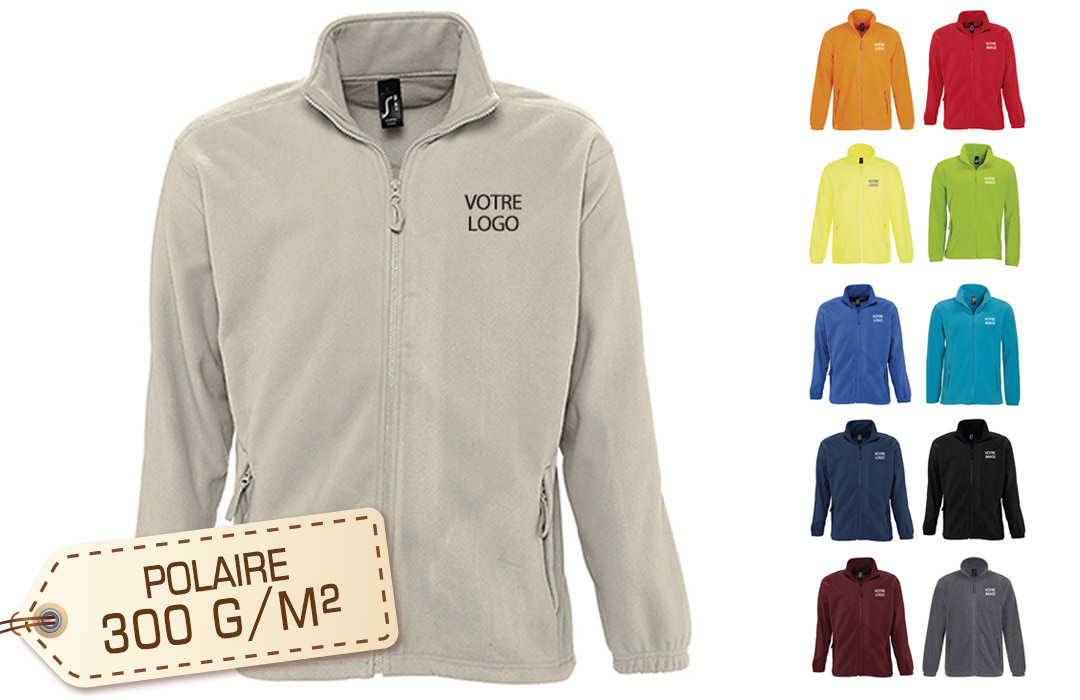 Comment personnaliser une veste polaire flocage ou broderie