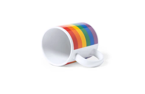 Mug personnalisé rainbow arc en ciel  Mercurik de 370 ml