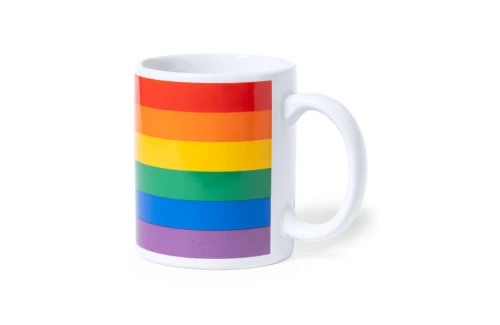 Mug personnalisé rainbow arc en ciel  Mercurik de 370 ml
