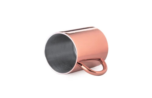Mug personnalisé à double paroi Belon en cuivre galvanisé