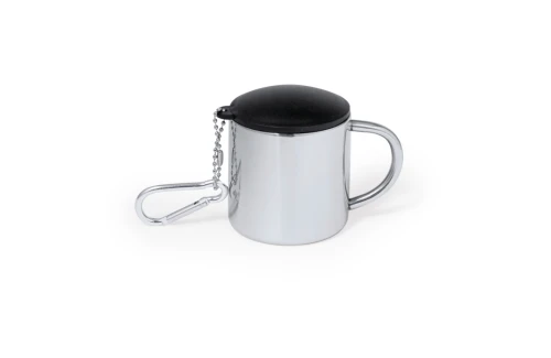 Petit mug personnalisé Melbour en acier inoxydable de 145 ml