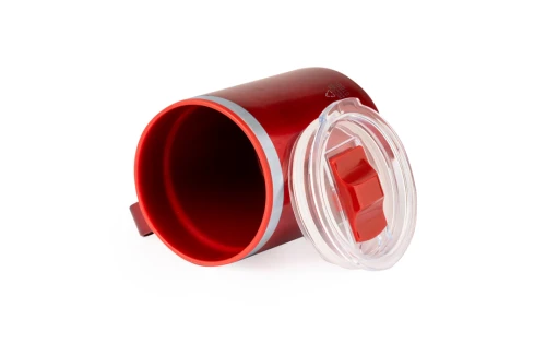 Mug isotherme personnalisé Suprax en acier inox recyclé de 400 ml