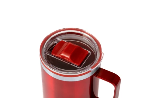 Mug isotherme personnalisé Suprax en acier inox recyclé de 400 ml