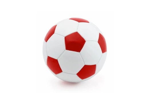Ballon de football publicitaire personnalisé Delko en similicuir souple bicolore 