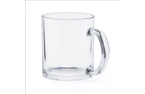Mug personnalisé en verre transparent Brant de 350 ml
