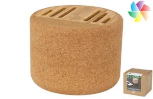 Enceinte Bluetooth® Cerris en liège et bambou